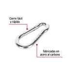 Bandola mosquetón de acero 1/4', FIERO 2