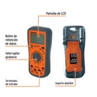 Multímetro digital para mant automotriz con RMS verdadero 2
