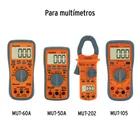 Juego de cables de prueba para multímetro, TRUPER 4