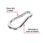 Bandola mosquetón de acero 3/8', FIERO 2