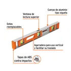 Nivel profesional de 18' con protección de ABS, TRUPER 2