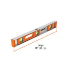 Nivel profesional de 18' con protección de ABS, TRUPER 3