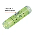 Gota verde de acrílico de repuesto para nivel, TRUPER 2