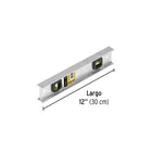 Nivel de 12' con cuerpo de aluminio, PRETUL 3