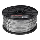 Metro de cable rígido 3/16' de acero 7x7 hilos, 75 m, FIERO 1