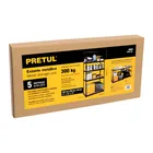 Estante metálico 5 repisas capacidad 60kg, 90x45x180, PRETUL 5