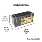 Estante plástico 5 repisas capacidad 35kg, 92x43x185, PRETUL 5