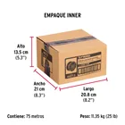 Metro de cable flexible 1/4' de acero 7x19 hilos, 75 m 4