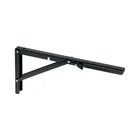 Ménsula plegable de acero negra 8' x 16', FIERO 1