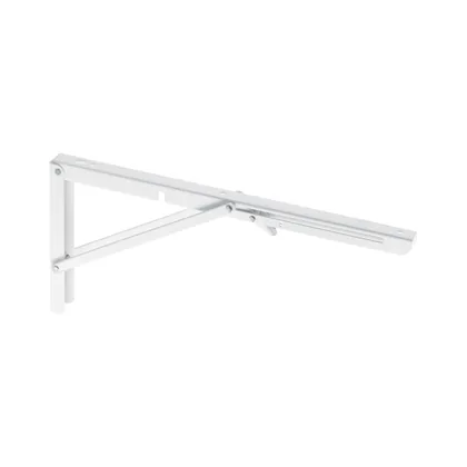 Ménsula plegable de acero blanca 8' x 16', FIERO