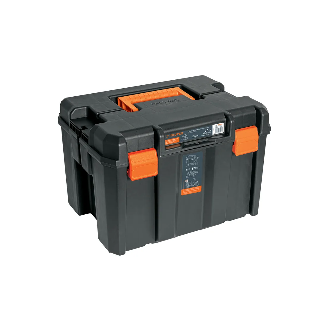 Caja para herramienta, profunda de 17'x12', TRUPER