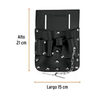 Porta herramientas de cuero con 7 compartimentos, TRUPER 3
