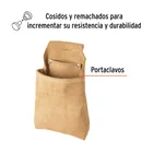 Porta herramientas de clavos con 2 compartimentos, TRUPER 2