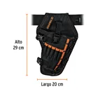 Porta taladro de poliéster, 6 compartimentos, TRUPER 3
