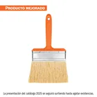 Brocha para encalar e impermeabilizar de 5', mango plástico 1
