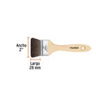 Brocha pelo de camello de 2' con mango de madera, TRUPER 3
