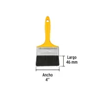 Brocha uso general de 4' con mango de plástico, PRETUL 3
