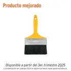 Brocha uso general de 5' con mango de plástico, PRETUL 1