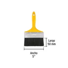 Brocha uso general de 5' con mango de plástico, PRETUL 3