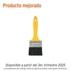 Brocha uso general de 2-1/2' con mango de plástico, PRETUL 1