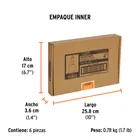Espátula flexible 4' acero inoxidable, Comfort Grip, EXPERT 4