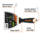 Espátula flexible 5' acero inoxidable, Comfort Grip, EXPERT 2