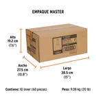Espátula flexible 5' acero inoxidable, Comfort Grip, EXPERT 5