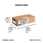 Espátula flexible 4' con mango de plástico, PRETUL 5