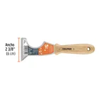 Espátula 2-1/2' de 5 usos con mango de madera, TRUPER 3