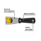 Espátula rígida 2' con mango de plástico, PRETUL 2