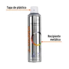 Pintura aerosol gris acero, bote esbelto 400 ml, TRUPER 3