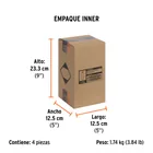 Pintura aerosol gris acero, bote esbelto 400 ml, TRUPER 5