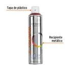 Pintura aerosol guinda, bote esbelto 400 ml, TRUPER 3