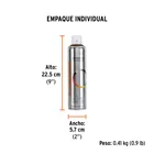 Pintura aerosol café anodizado, bote esbelto 400 ml, TRUPER 4