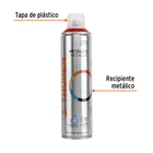 Pintura en aerosol, rojo metálico, bote esbelto, 400 ml 3