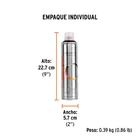 Pintura aerosol negro satín, bote esbelto 400 ml, TRUPER 4