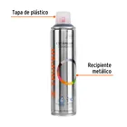 Pintura aerosol gris primario, bote esbelto 400 ml, TRUPER 3