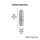 Pintura en aerosol, plata metálico, bote esbelto, 400 ml 4