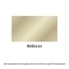 Pintura en aerosol, oro metálico, bote esbelto, 400 ml 2