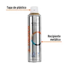 Pintura en aerosol, oro metálico, bote esbelto, 400 ml 3