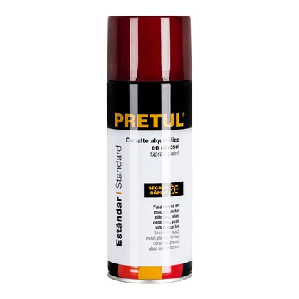 Pintura en aerosol, rojo, 400 ml, PRETUL
