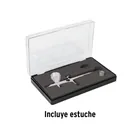 Pistola aerográfica de gravedad con vaso fijo, TRUPER 2