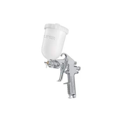 Pistola para pintar LVMP vaso plástico, 1.7 mm, TRUPER