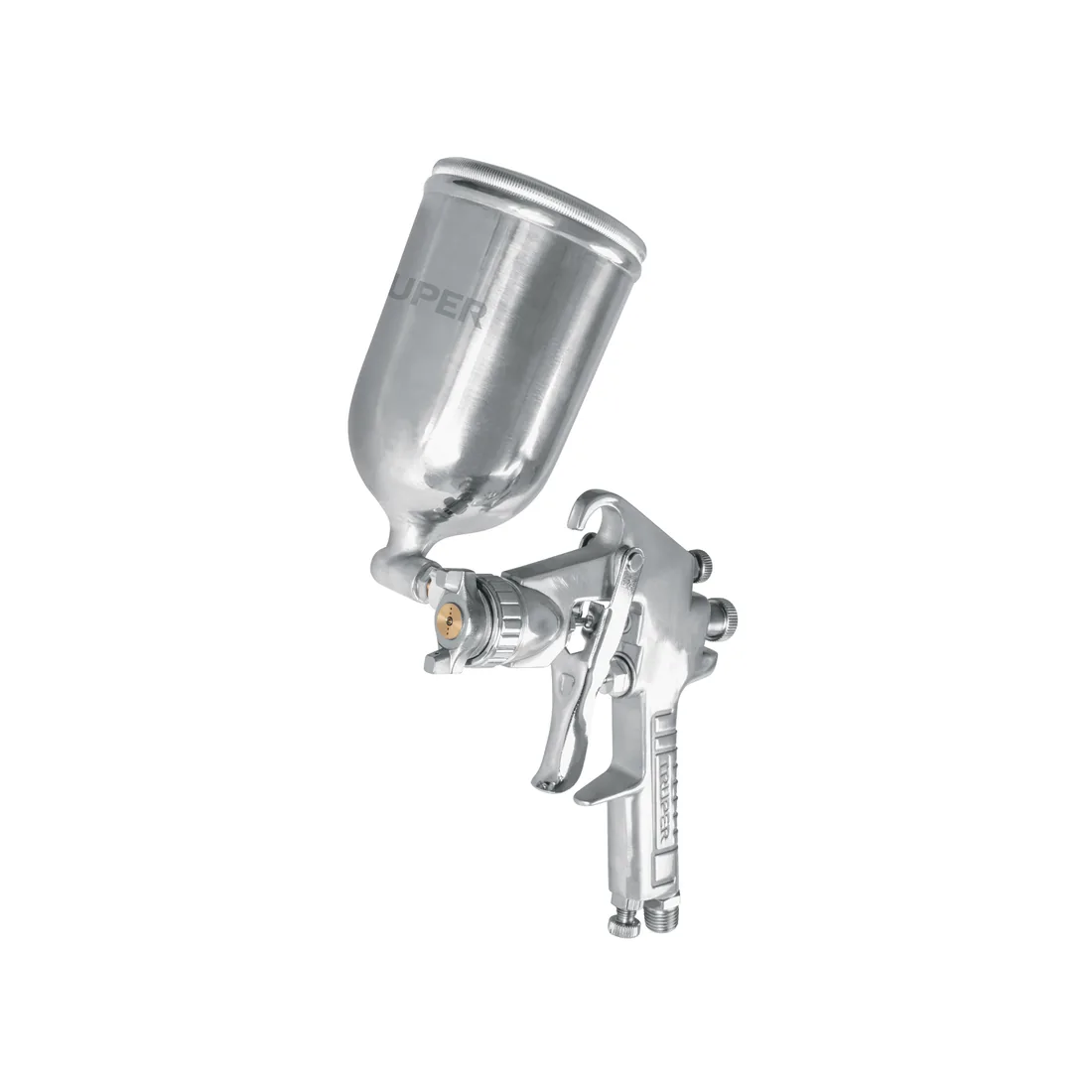 Pistola para pintar LVMP vaso aluminio, 1.4 mm, TRUPER
