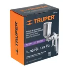 Pistola para retoque LVMP vaso aluminio, 0.5 mm, TRUPER 6