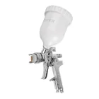 Pistola p/pintar gravedad HVLP vaso plástico, 1.4 mm, TRUPER 1