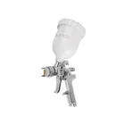 Pistola p/pintar gravedad HVLP vaso plástico, 2 mm, TRUPER 1