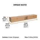 Extensión de aluminio para rodillo, 2.7 m, TRUPER 4