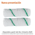 Bolsa c/2 felpas p/mini rodillo de microfibra 4'x3/8',TRUPER 1
