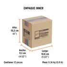 Bolsa c/2 felpas p/mini rodillo de microfibra 4'x3/8',TRUPER 4